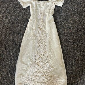 American Vintage Cream Wedding Dress
